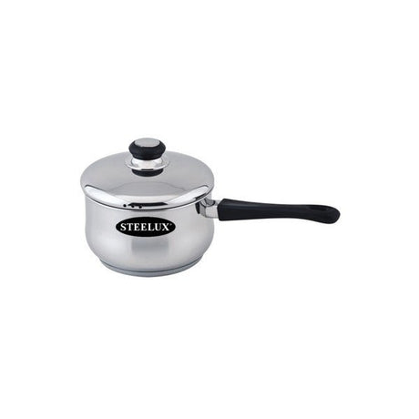 20cm Saucepan - Steelex - COOKWARE - S/STEEL - Beattys of Loughrea