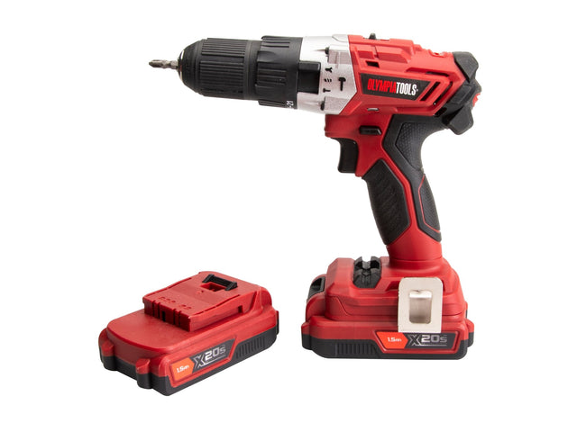 Olympia X20S Combi Drill Driver 20V 2 x 1.5Ah Li-ion - DRILLS - Beattys of Loughrea