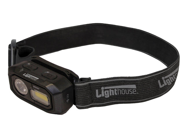 Lighthouse Elite Rechargeable LED Sensor Headlight Torch 300 lumens - TORCH/HANDLAMP - Beattys of Loughrea
