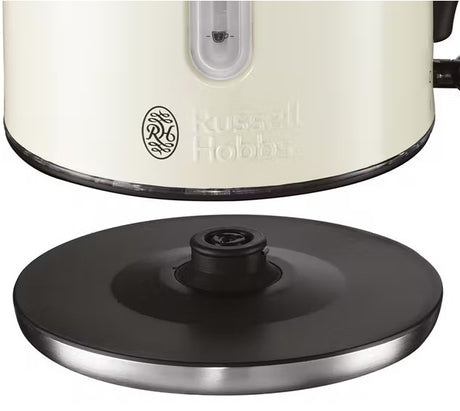 20461 I Russell Hobbs CREAM QUIET BOIL KETTLE - KETTLES - Beattys of Loughrea