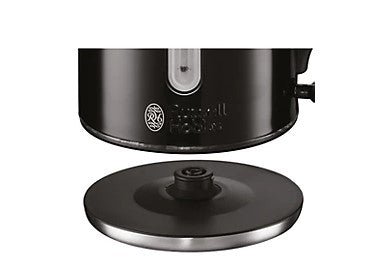20462 I Russel Hobbs Black Quiet Boil Kettle - KETTLES - Beattys of Loughrea