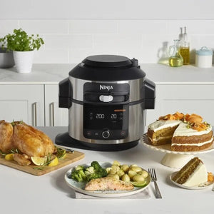 Ninja Foodi 11-in-1 SmartLid Multi-Cooker 6L OL550UK - ELEC SKILLET/WOK/COOKPAN - Beattys of Loughrea