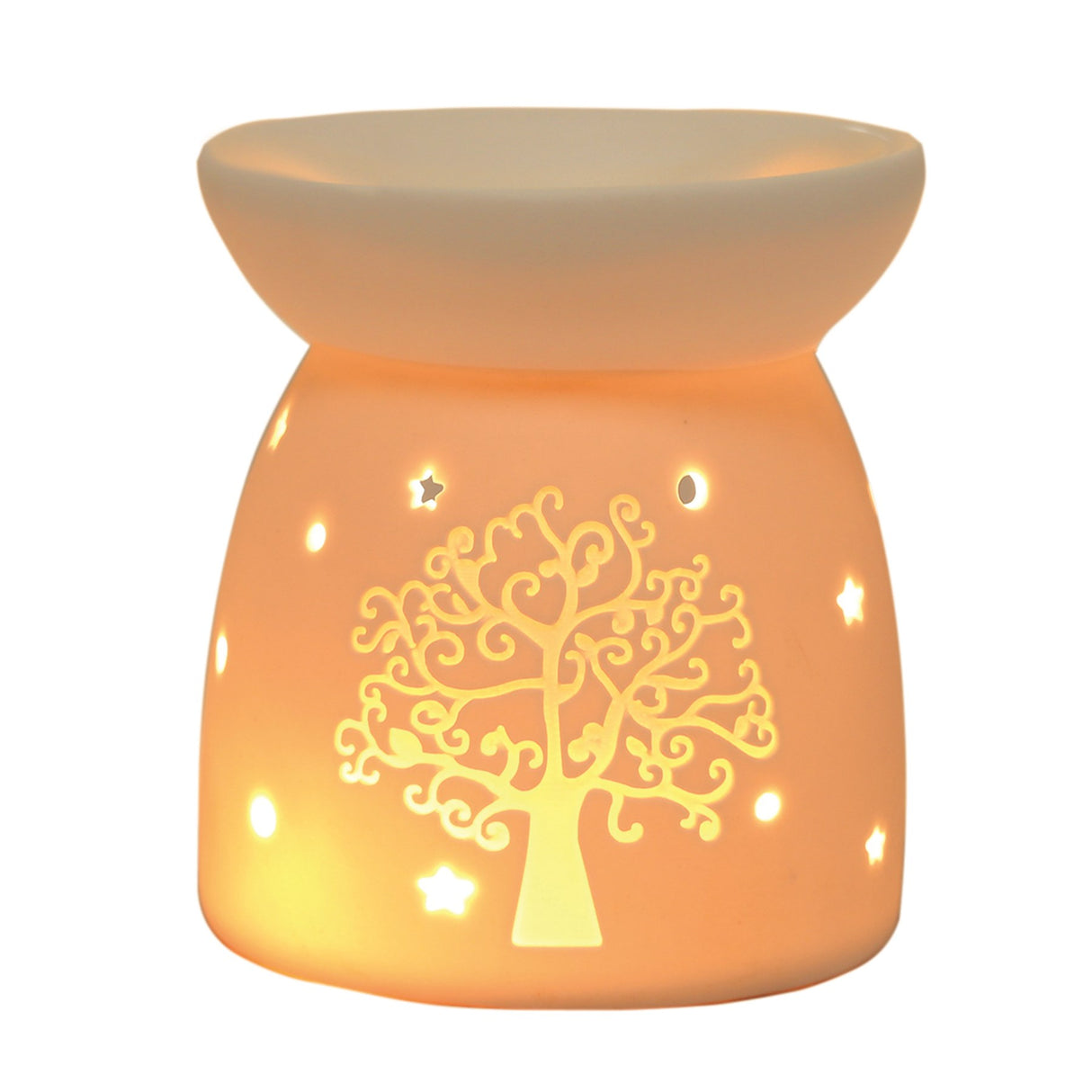 Wax Melt Burner - Ceramic Tree - POT POURRI/AROMATHERAPY/OILS/DIFFUSER - Beattys of Loughrea