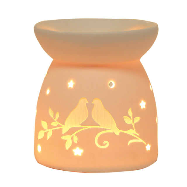 Wax Melt Burner - Ceramic Doves - Beattys of Loughrea | www.beattys.ie