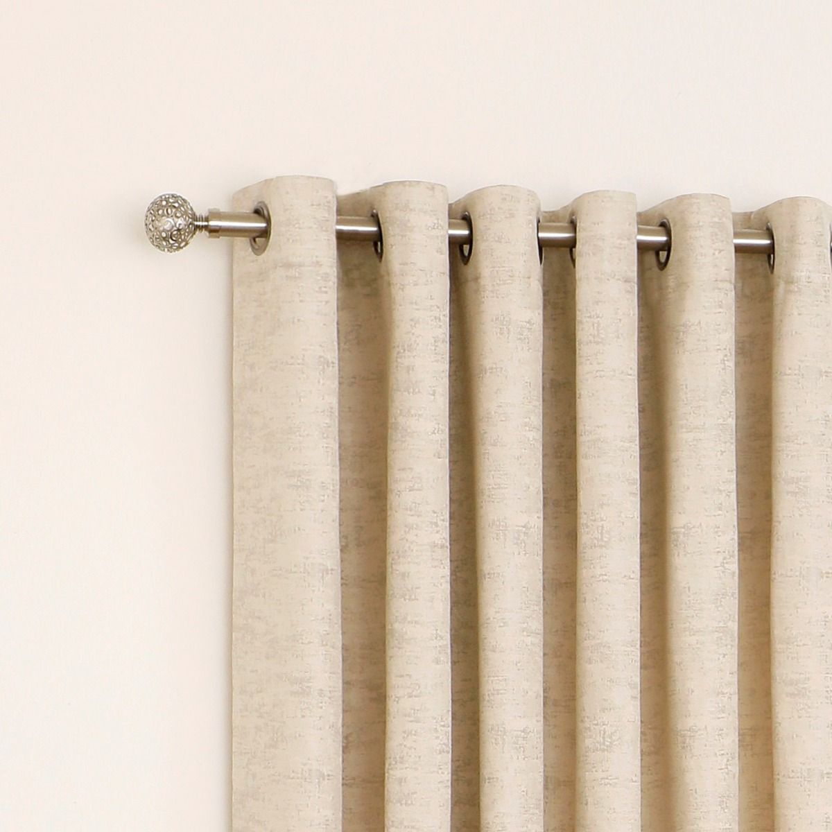 Parkin Pearl Eyelet Curtains 66 x 72 - CURTAINS - READY MADE - Beattys of Loughrea