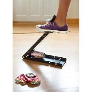Floor Standing Foot Operated Can Crusher - KITCHEN HAND TOOLS - Beattys of Loughrea