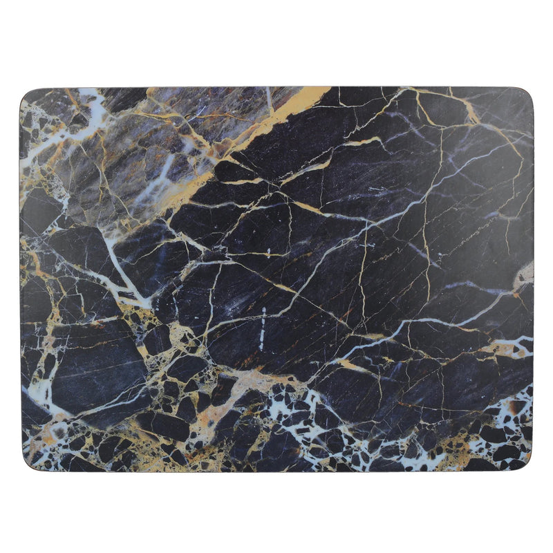 Creative Tops Navy Marble Pack Of 6 Premium Placemats - TABLEMATS/COASTERS - Beattys of Loughrea