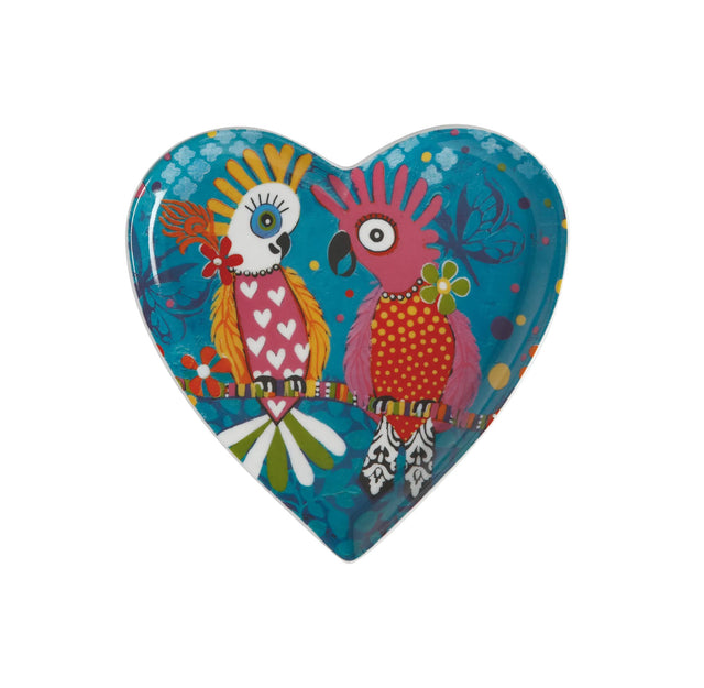 Maxwell & Williams Love Hearts 15.5cm Chatter Heart Plate - Beattys of Loughrea | www.beattys.ie