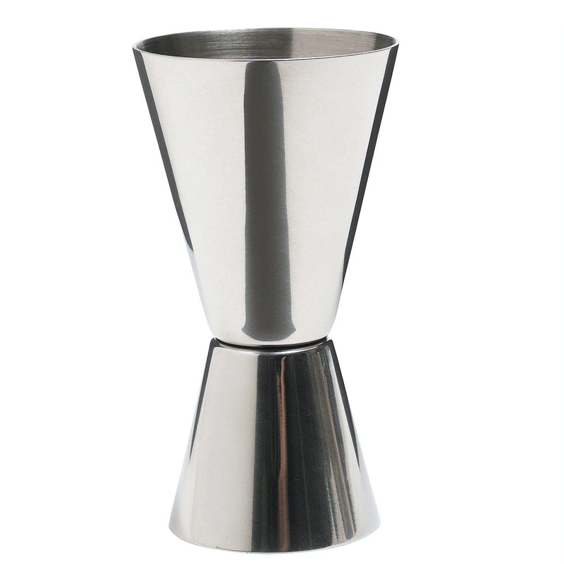 Stainless Steel Dual Spirit Measure Cup - KITCHEN HAND TOOLS - Beattys of Loughrea