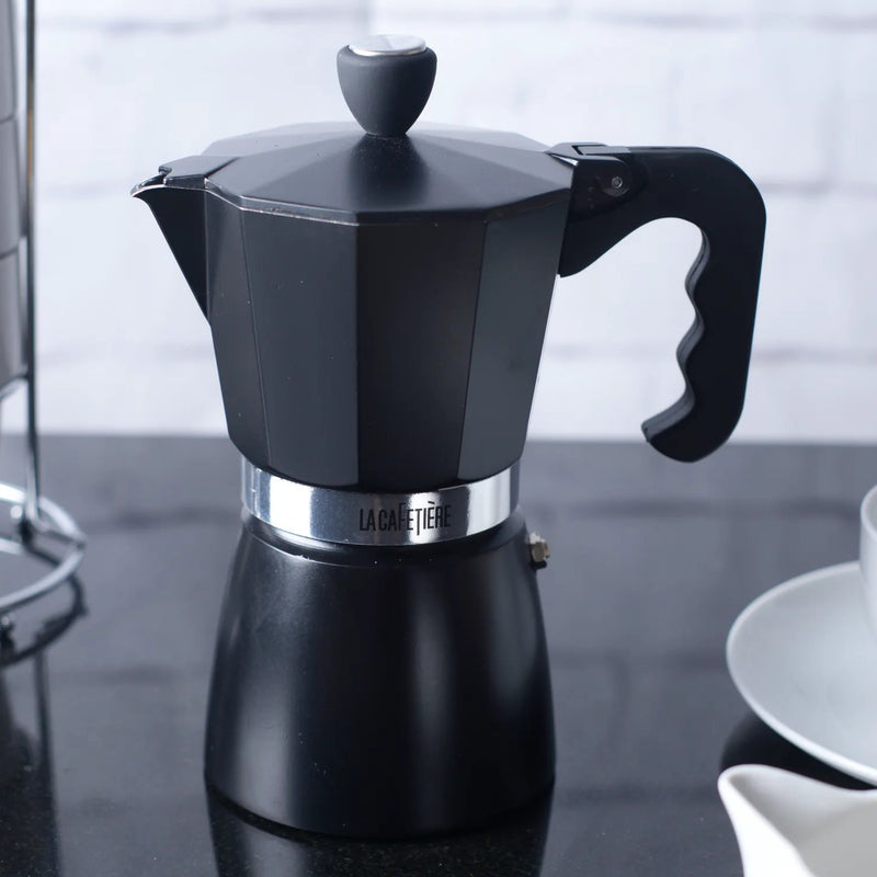 La Cafetière Classic Espresso 6 Cup Black - MUG SETS - Beattys of Loughrea