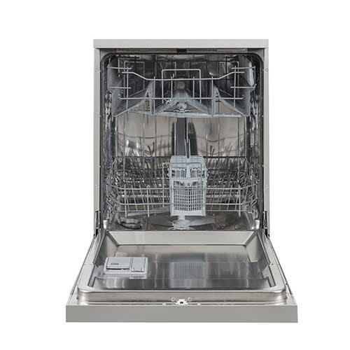 NordMende 60cm Freestanding Dishwasher Silver DW67SL - DISHWASHERS - Beattys of Loughrea