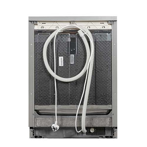 NordMende 60cm Freestanding Dishwasher Silver DW67SL - DISHWASHERS - Beattys of Loughrea