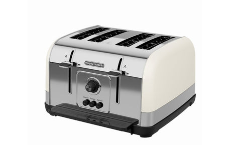 Russell Hobbs - 28360 I Black & Stainless Steel 4-Slice Toaster - TOASTERS - Beattys of Loughrea
