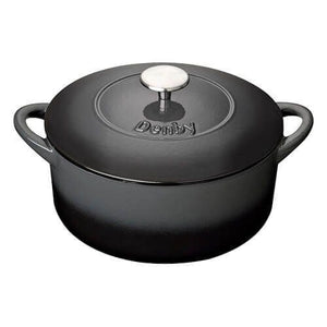 Denby Halo Cast Iron 26cm Round Casserole - DMD, IRISH COUNTRY POTTERY - Beattys of Loughrea