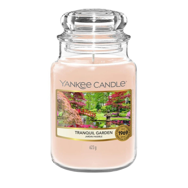 Tranquil Garden Yankee Candle Large Jar 623g - CANDLES - Beattys of Loughrea