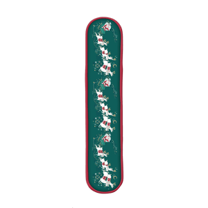 TIPPERARY CRYSTAL Christmas Double Oven Gloves - Santa Sleigh - APRON/GLOVE/TEXTILE - Beattys of Loughrea