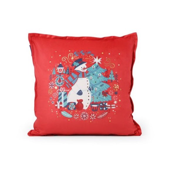TIPPERARY CRYSTAL Christmas Cushion - Snowman - CUSHIONS/COVERS - Beattys of Loughrea