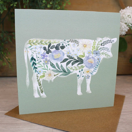 Greeting Card - Cow - Beattys of Loughrea | www.beattys.ie