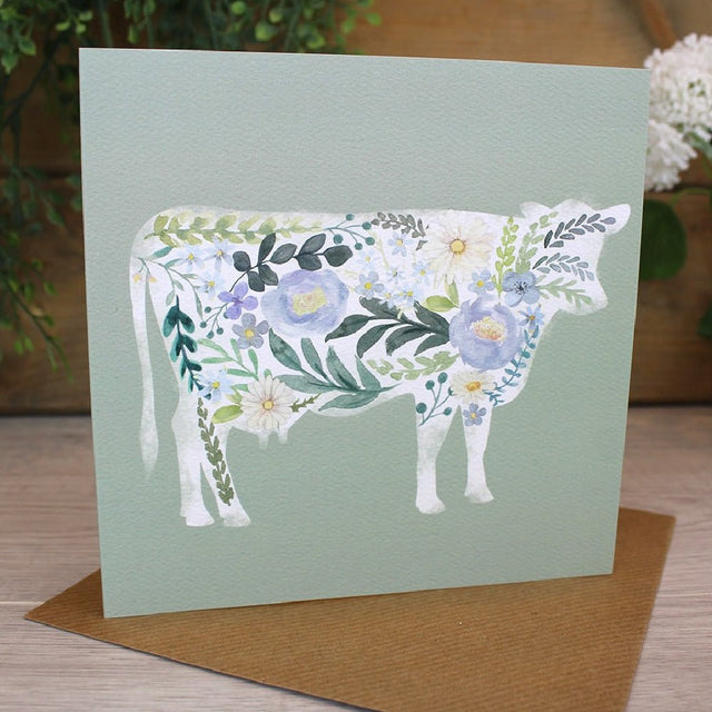 Greeting Card - Cow - Beattys of Loughrea | www.beattys.ie