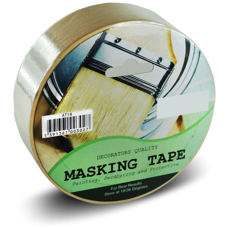 Safeline Masking Tape - 36mm x 50m - MASKING TP/CONTACT/DC FLR - Beattys of Loughrea