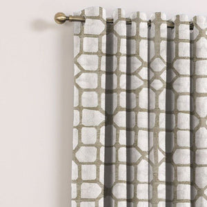 Canova Mink Eyelet Curtains 90 x 90 - CURTAINS - READY MADE - Beattys of Loughrea