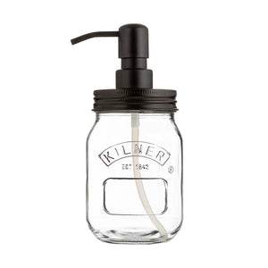 Kilner Liquid Soap & Lotion Dispenser - JEWELLERY HOLDER - Beattys of Loughrea