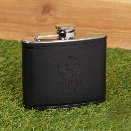 Armchair Supporters Society by HARVEY MAKIN® - Football Hip Flask - ORNAMENTS - Beattys of Loughrea