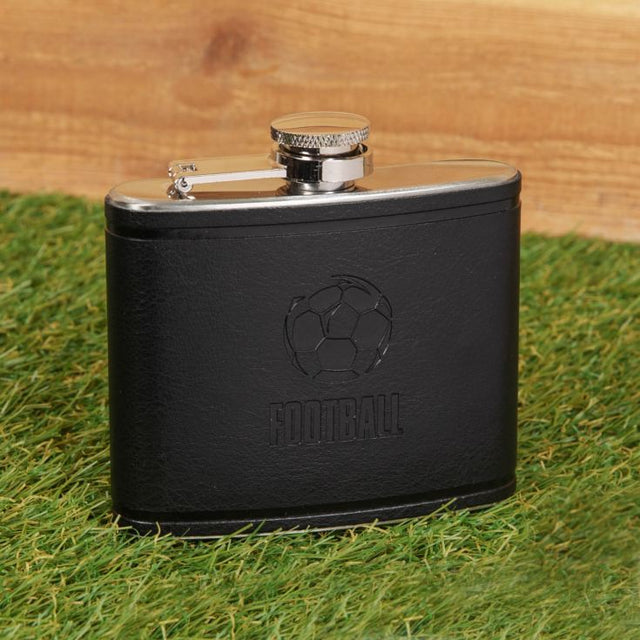 Armchair Supporters Society by HARVEY MAKIN® - Football Hip Flask - ORNAMENTS - Beattys of Loughrea