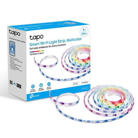 TP-Link Tapo Smart Wi-Fi Light Strip, Multicolor 5M - LED STRING DECO LIGHTS (NOT XMAS) - Beattys of Loughrea