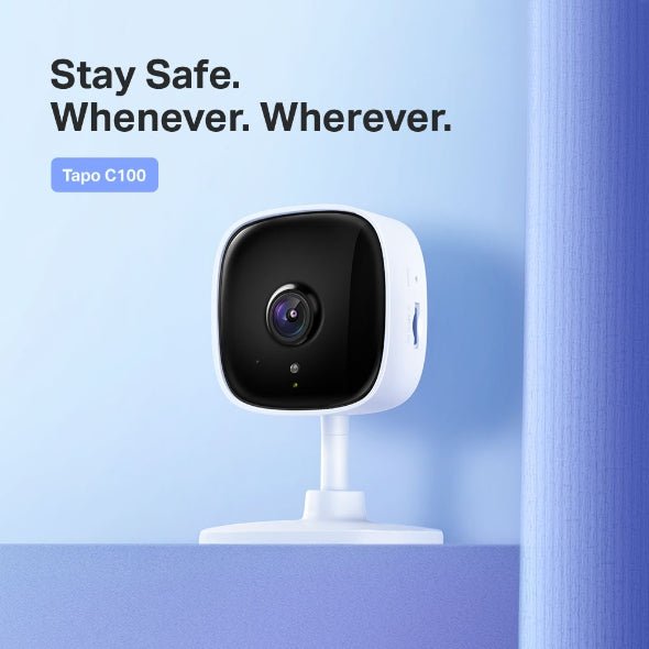 Tapo C100 Home Security Wi-Fi Camera - SECURITY CAMERA/ PRODUCTS - Beattys of Loughrea