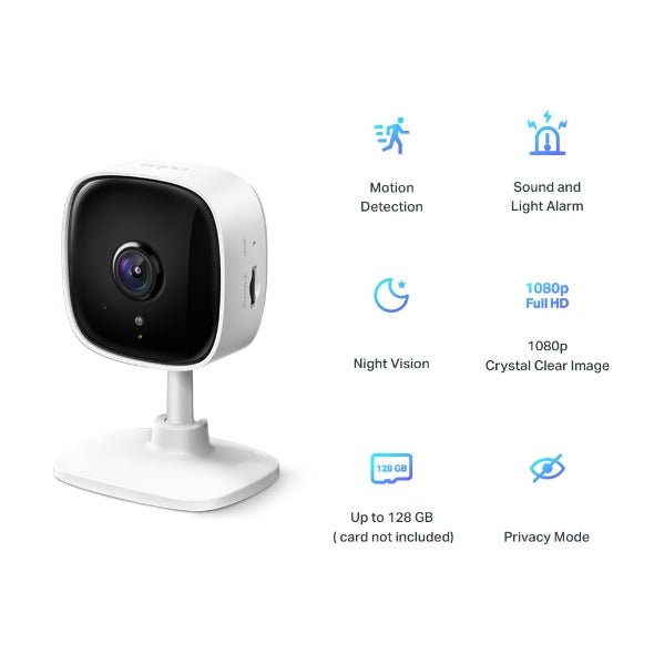 Tapo C100 Home Security Wi-Fi Camera - SECURITY CAMERA/ PRODUCTS - Beattys of Loughrea