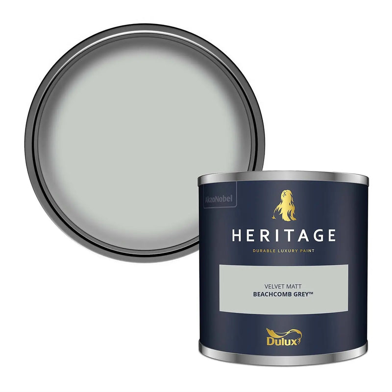 Dulux Heritage Tester Beachcomb Grey 125Ml - SPECIALITY PAINT/ACCESSORIES - Beattys of Loughrea