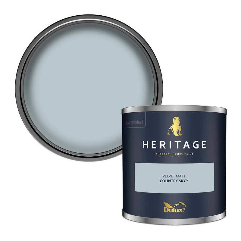 Dulux Heritage Tester Country Sky 125Ml - SPECIALITY PAINT/ACCESSORIES - Beattys of Loughrea