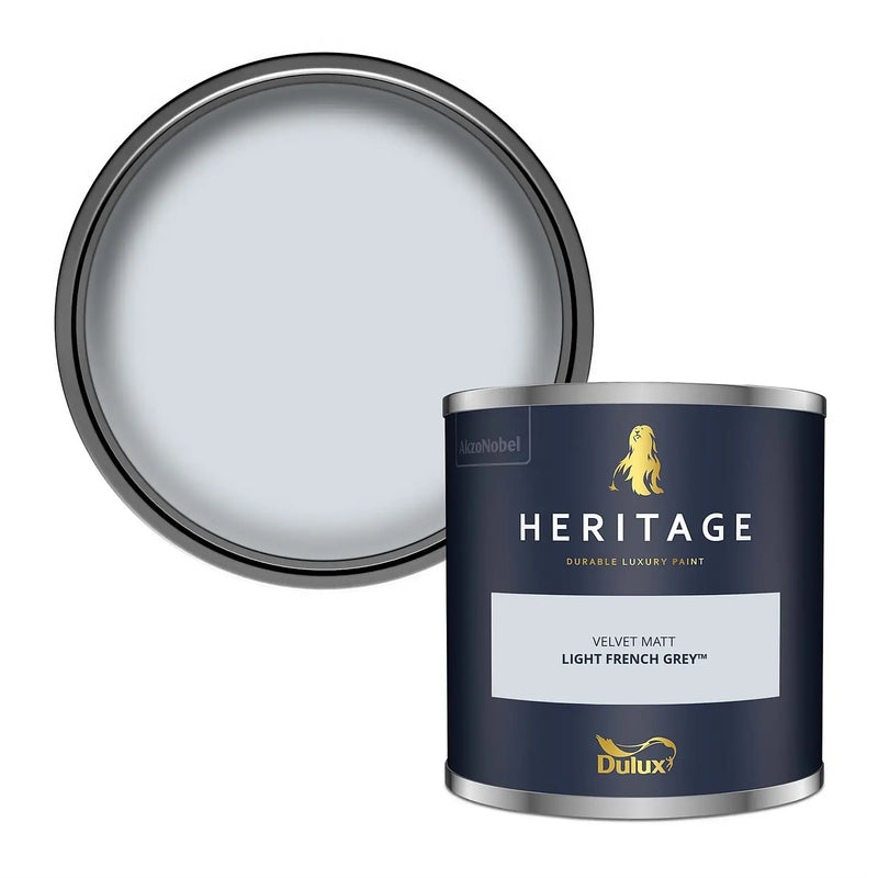 Dulux Heritage Tester Light French Grey 125Ml - SPECIALITY PAINT/ACCESSORIES - Beattys of Loughrea