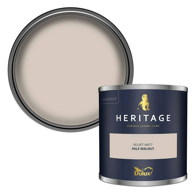 Dulux Heritage Tester Pale Walnut 125Ml - SPECIALITY PAINT/ACCESSORIES - Beattys of Loughrea