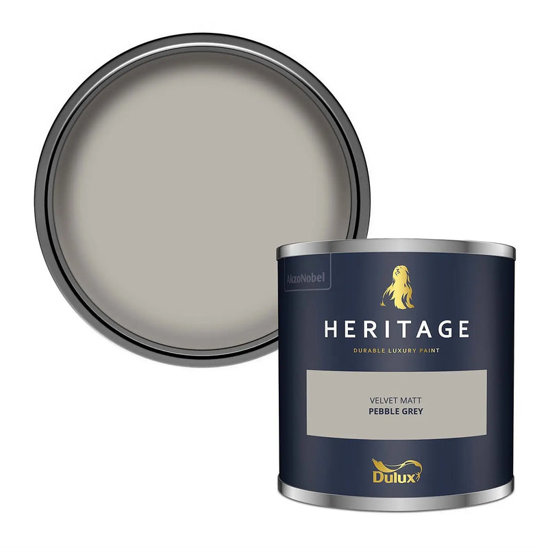 Dulux Heritage Tester Pebble Grey 125Ml - SPECIALITY PAINT/ACCESSORIES - Beattys of Loughrea