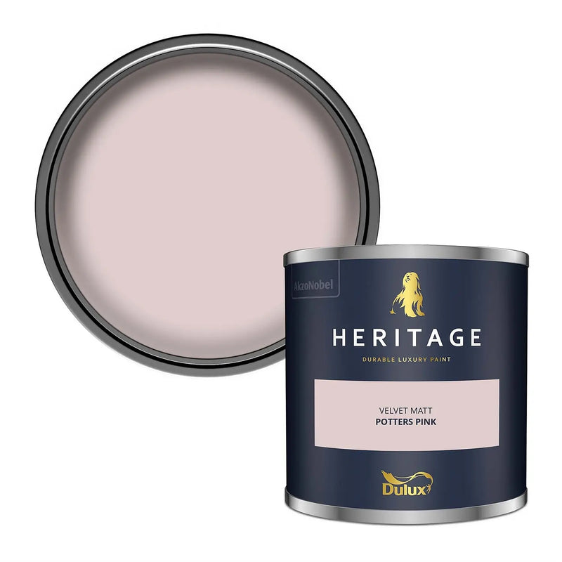 Dulux Heritage Tester Potters Pink 125Ml - SPECIALITY PAINT/ACCESSORIES - Beattys of Loughrea