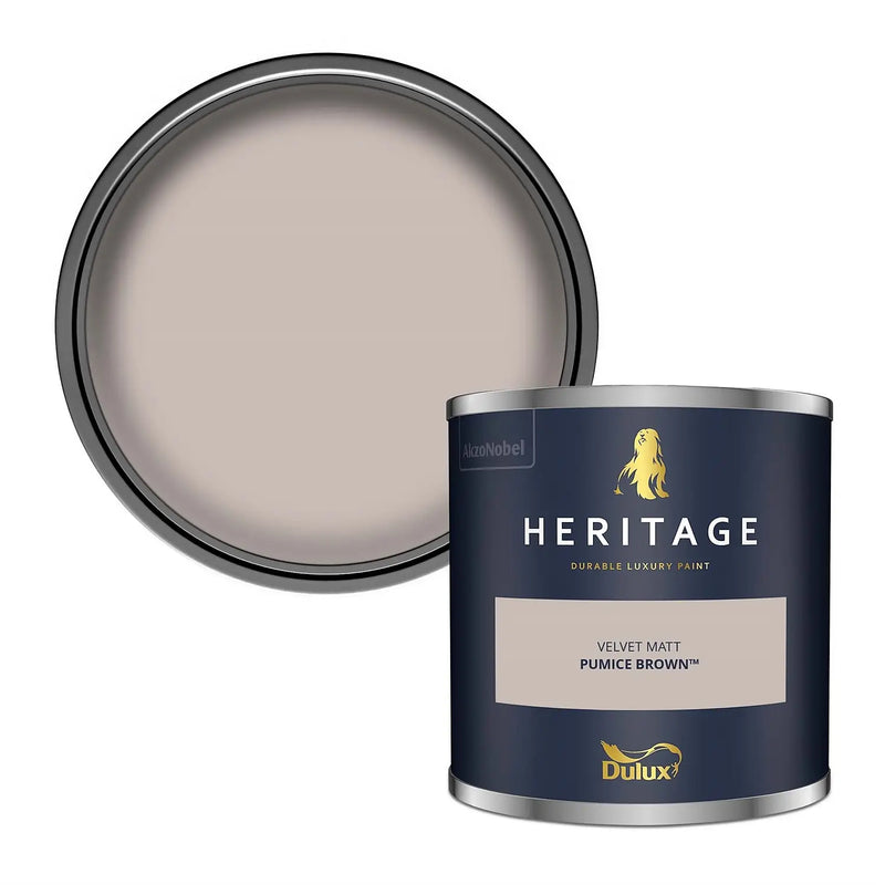 Dulux Heritage Tester Pumice Brown 125Ml - SPECIALITY PAINT/ACCESSORIES - Beattys of Loughrea