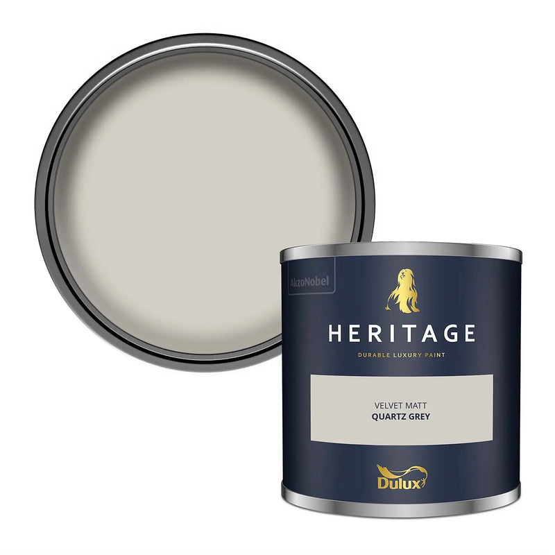 Dulux Heritage Tester Quartz Grey 125Ml - SPECIALITY PAINT/ACCESSORIES - Beattys of Loughrea