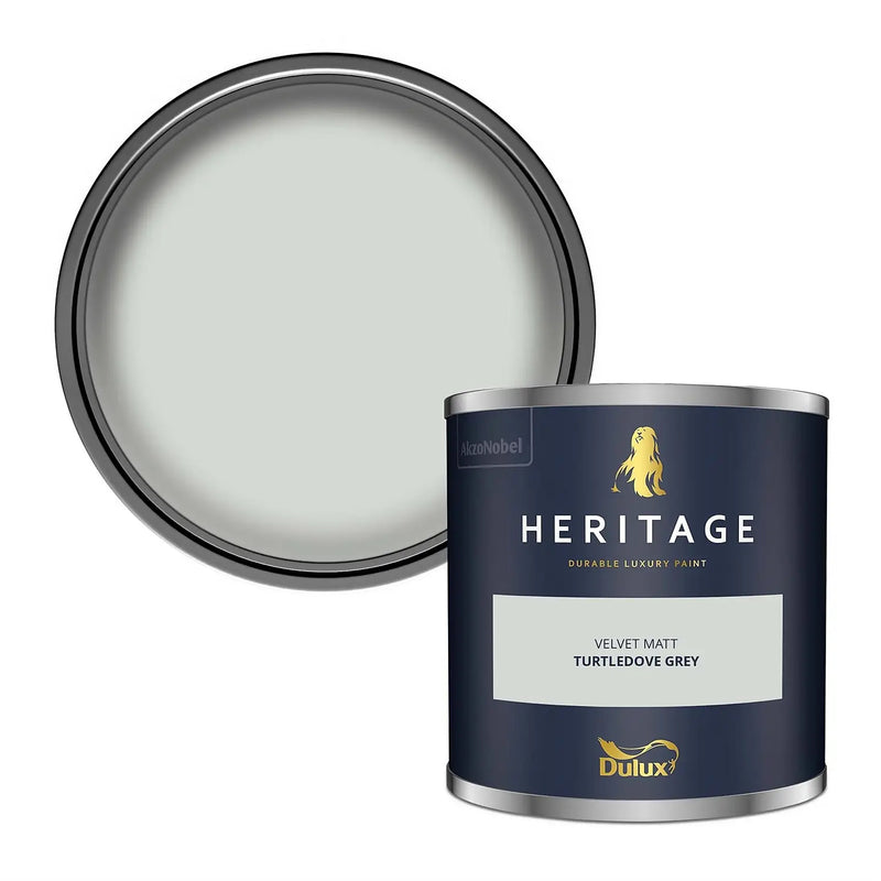 Dulux Heritage Tester Turtledove Grey 125Ml - SPECIALITY PAINT/ACCESSORIES - Beattys of Loughrea