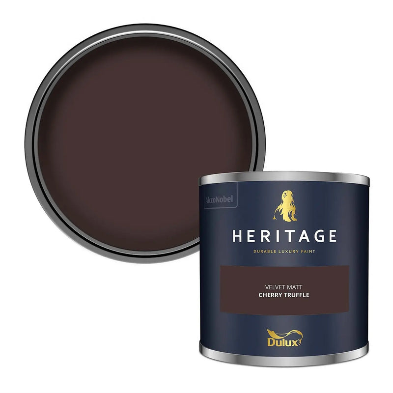 Dulux Heritage Tester Cherry Truffle 125Ml - SPECIALITY PAINT/ACCESSORIES - Beattys of Loughrea