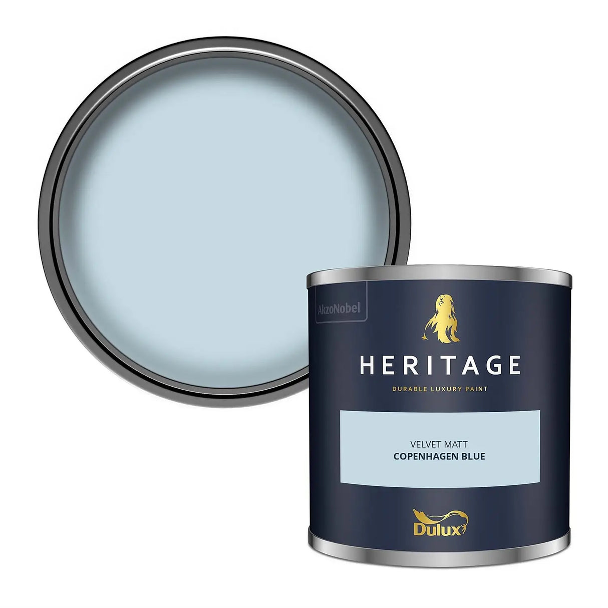 Dulux Heritage Tester Copenhagen Blue 125Ml - SPECIALITY PAINT/ACCESSORIES - Beattys of Loughrea