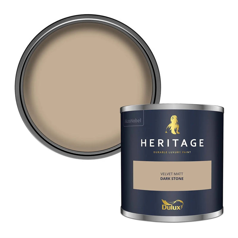 Dulux Heritage Tester Dark Stone 125Ml - SPECIALITY PAINT/ACCESSORIES - Beattys of Loughrea