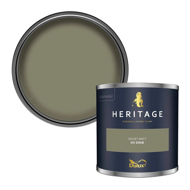 Dulux Heritage Tester Dh Drab 125Ml - SPECIALITY PAINT/ACCESSORIES - Beattys of Loughrea