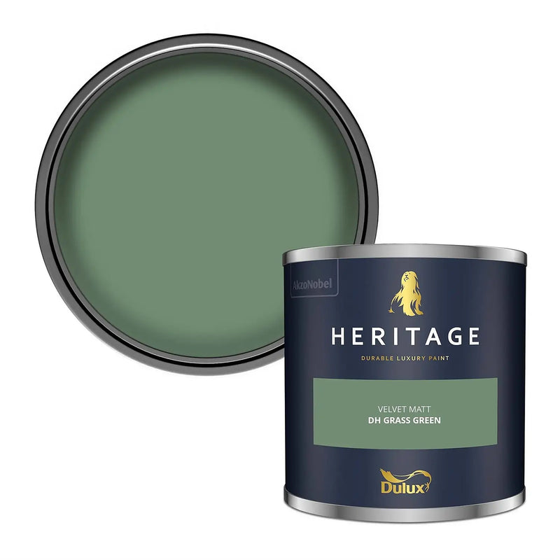 Dulux Heritage Tester Dh Grass Green 125Ml - SPECIALITY PAINT/ACCESSORIES - Beattys of Loughrea