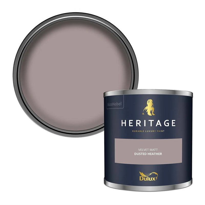 Dulux Heritage Tester Dusted Heather 125Ml - SPECIALITY PAINT/ACCESSORIES - Beattys of Loughrea