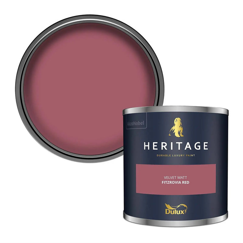 Dulux Heritage Tester Fitzrovia Red 125Ml - SPECIALITY PAINT/ACCESSORIES - Beattys of Loughrea