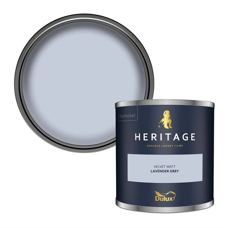 Dulux Heritage Tester Lavender Grey 125Ml - SPECIALITY PAINT/ACCESSORIES - Beattys of Loughrea