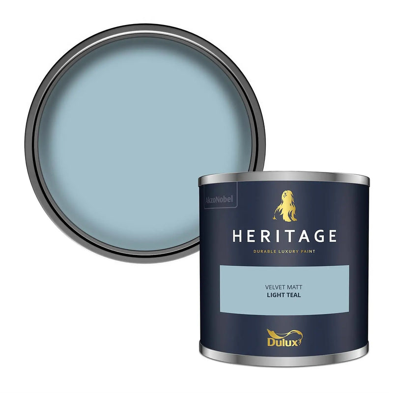 Dulux Heritage Tester Light Teal 125Ml - SPECIALITY PAINT/ACCESSORIES - Beattys of Loughrea