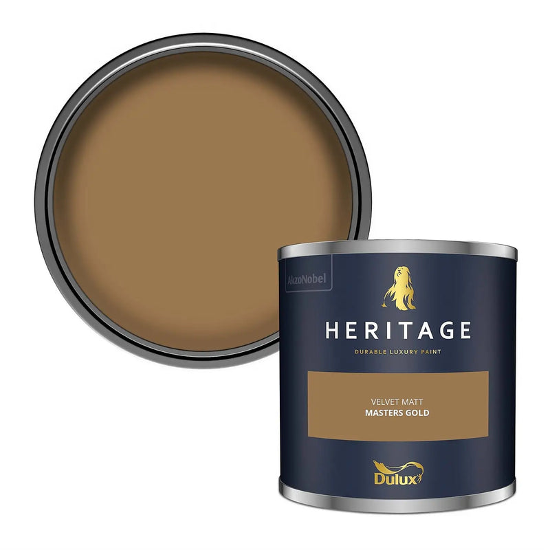 Dulux Heritage Tester Masters Gold 125Ml - SPECIALITY PAINT/ACCESSORIES - Beattys of Loughrea